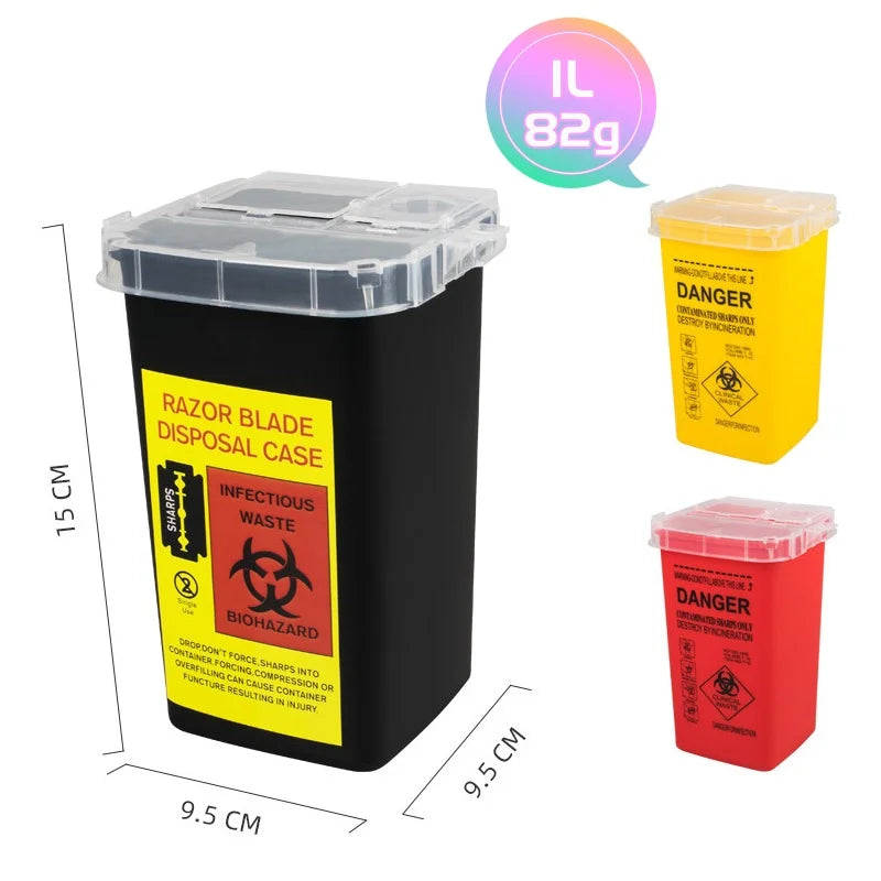 Tattoo Sharp Container Sharps Waste Bin Large Capacity Professional