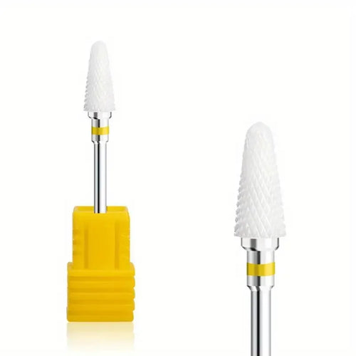 1Pcs Ceramic Milling Cutter Nail Drill Bits Electric Manicure Drills