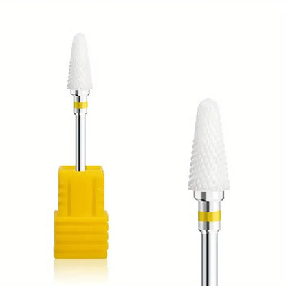1Pcs Ceramic Milling Cutter Nail Drill Bits Electric Manicure Drills
