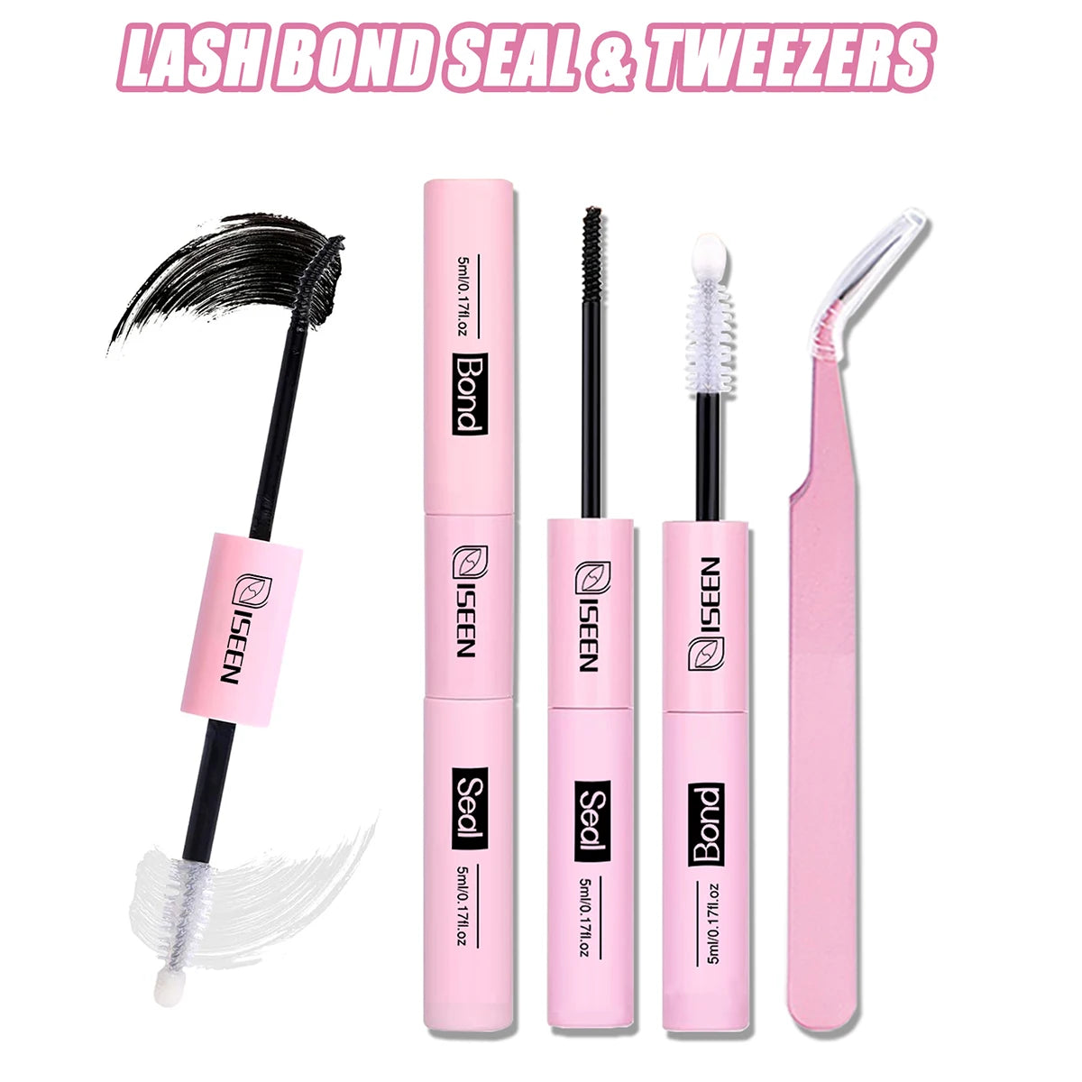 ISEEN Lash Bond and Seal 10ml for Lash Clusters Super Hold