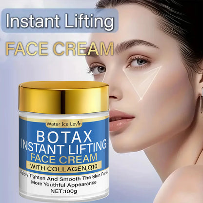 Anti Aging Face Cream 1+1 Pack 100g with Collagen Q10 Ceramide Vitamin