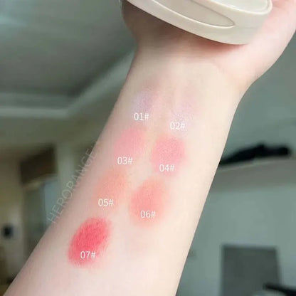 HERORANGEHR526 Monochromatic Blush Is Waterproof, Sweat-proof,