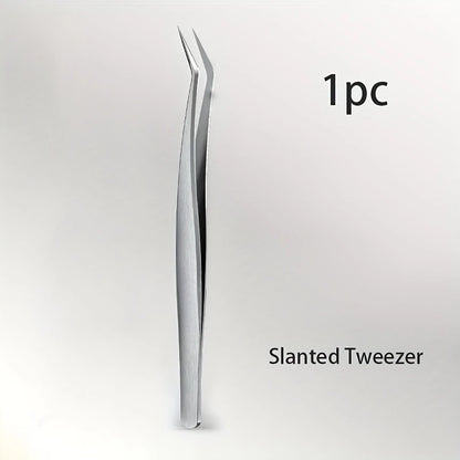 Stainless Steel Precision Pointed Tweezers, Beauty Makeup Eyebrow