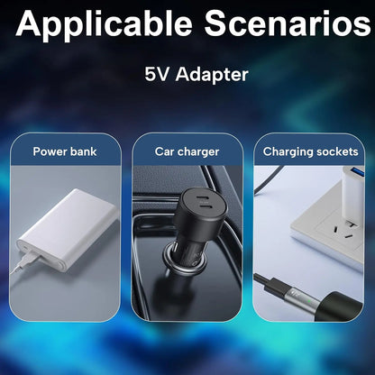 Brangdy 5V Type-C Shaver Adapter Charger Converter Fit for Philips