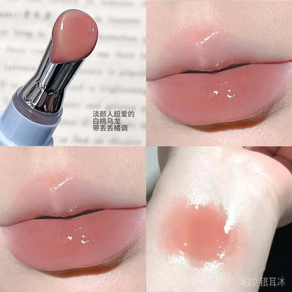 HERORANGE Mirror-like Lip Gloss, Long-Lasting Moisturizing Lip Gloss,