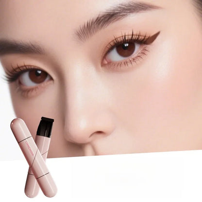 Eyeliner for Beginners Sweat-proof Double-headed Eyeliner Smudge-Proof