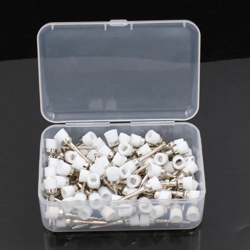 100pcs Dental Prophy Brushes Polishing Polisher Disposable Latch type