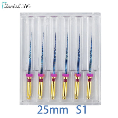 Dental SX-F3 Blue Files Nitinol Rotary Universal Engine Endodontic
