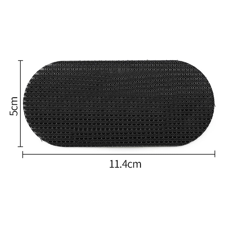 2/4PCS Hair Gripper Sticker Hairdressing Magic Nylon Barber Grippers