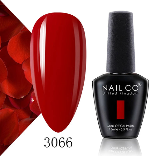 NAILCO 15ml Translucent Color Gel Nail Polish Vernis Semi Permanent UV