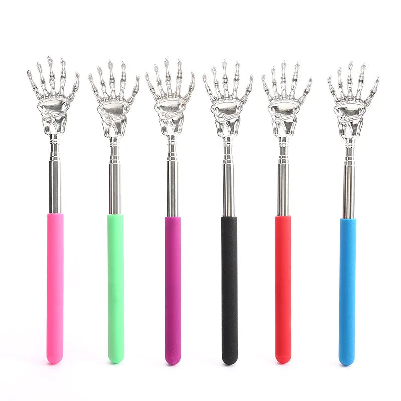1 Piece Extendable Back Scratcher Portable Telescoping Metal Stainless