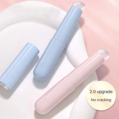 Silicone Lip Brushe with ABS Plastic Handle, Portable Lipstick & Lip
