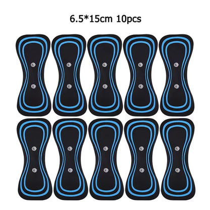 Neck Massager Gel Pads Trainer Hip Exerciser Replacement Slimming Tens