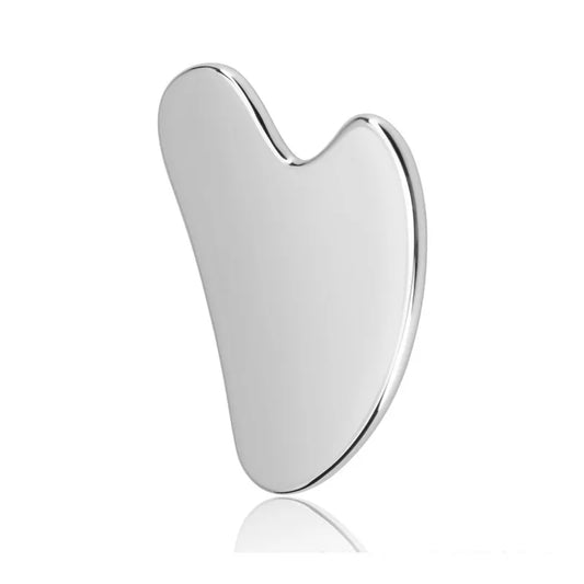 1Pcs Stainless Steel Gua Sha Scraper Massager For Face Neck Body
