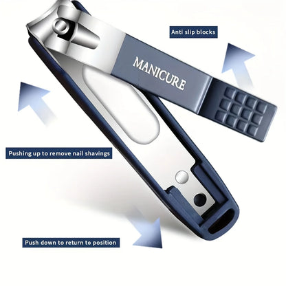 High-Quality New Splash-Proof Nail Clippers with a Hard Blade And a