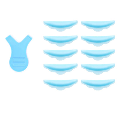 5Pairs Silicone Eyelash Perm Pad Y Eyelash Brush 3D Eyelash Curler
