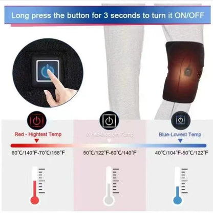 Electric Knee Pads USB Charging for Autumn and Winter Cold Protection