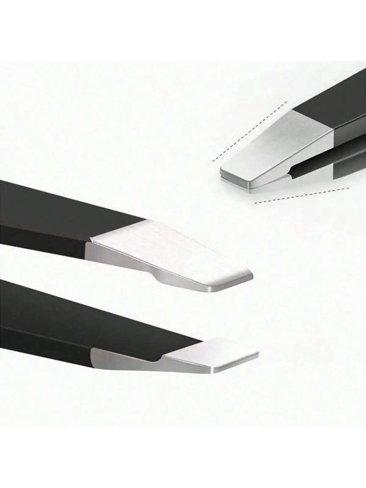 Multi-purpose Eyebrow Tweezers, 4-Pack Stainless Steel Eyebrow