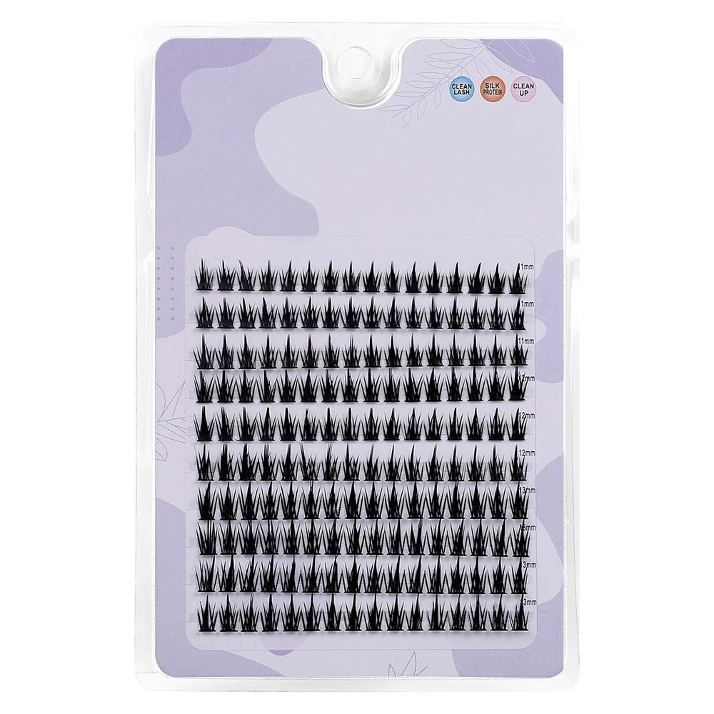 160 Rows Cluster Lashes Faux Mink Eyelashes Cluster Natural Eyelash