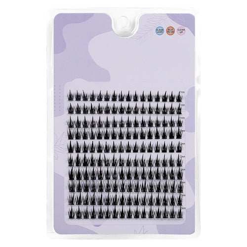 160 Rows Cluster Lashes Faux Mink Eyelashes Cluster Natural Eyelash