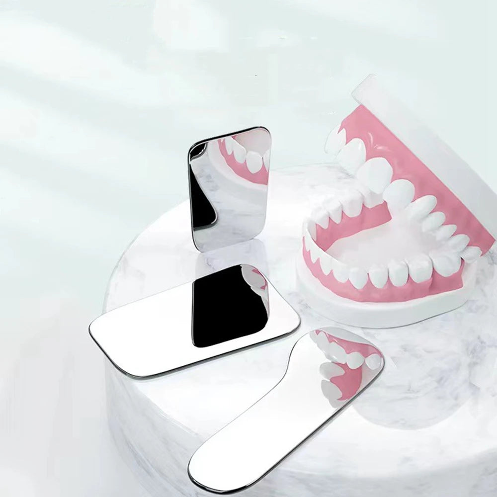 1PC Dental Orthodontic Mirror Photography Double-Sided Mirrors