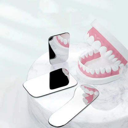 1PC Dental Orthodontic Mirror Photography Double-Sided Mirrors