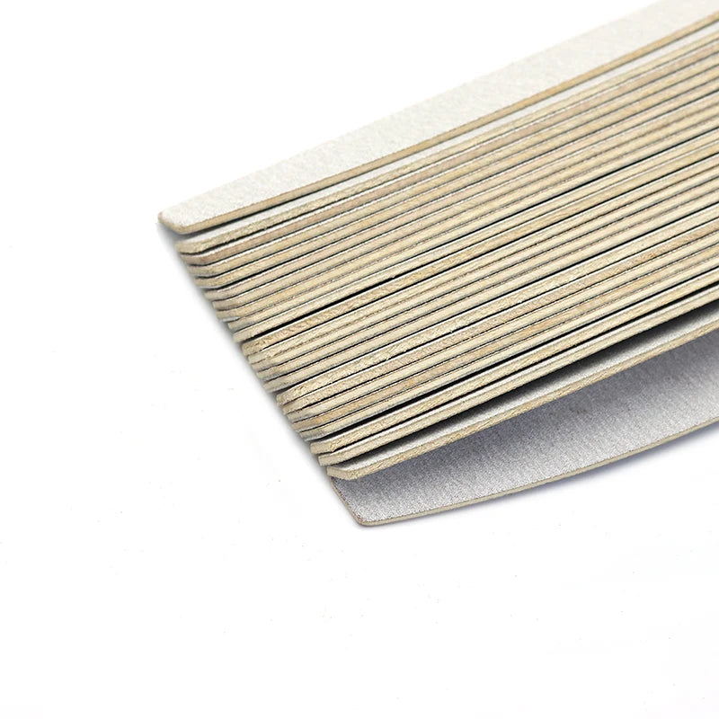 10pcs/Lot Wooden Nail Files Professional 100 180 240 Emery Board