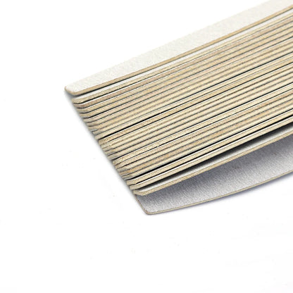 10pcs/Lot Wooden Nail Files Professional 100 180 240 Emery Board
