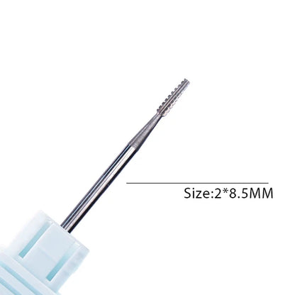 1pc Carbide Tungsten Nail Drill Bit Rotate Burr Milling Nail Cutter
