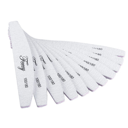 10Pcs/Lot Nail File Buffer Double Side Nail Files Buffer