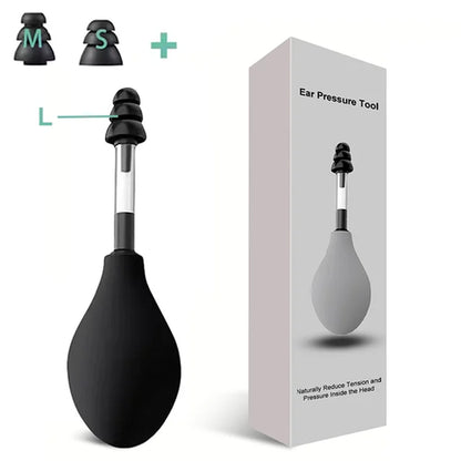 Ear Pressure Tool Portable Ear Pressure Relief Suction Device Wih 3
