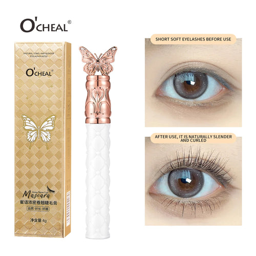 O‘cheal Mascara Black Lash Eyelash Brush 3D Silk Thick Curling