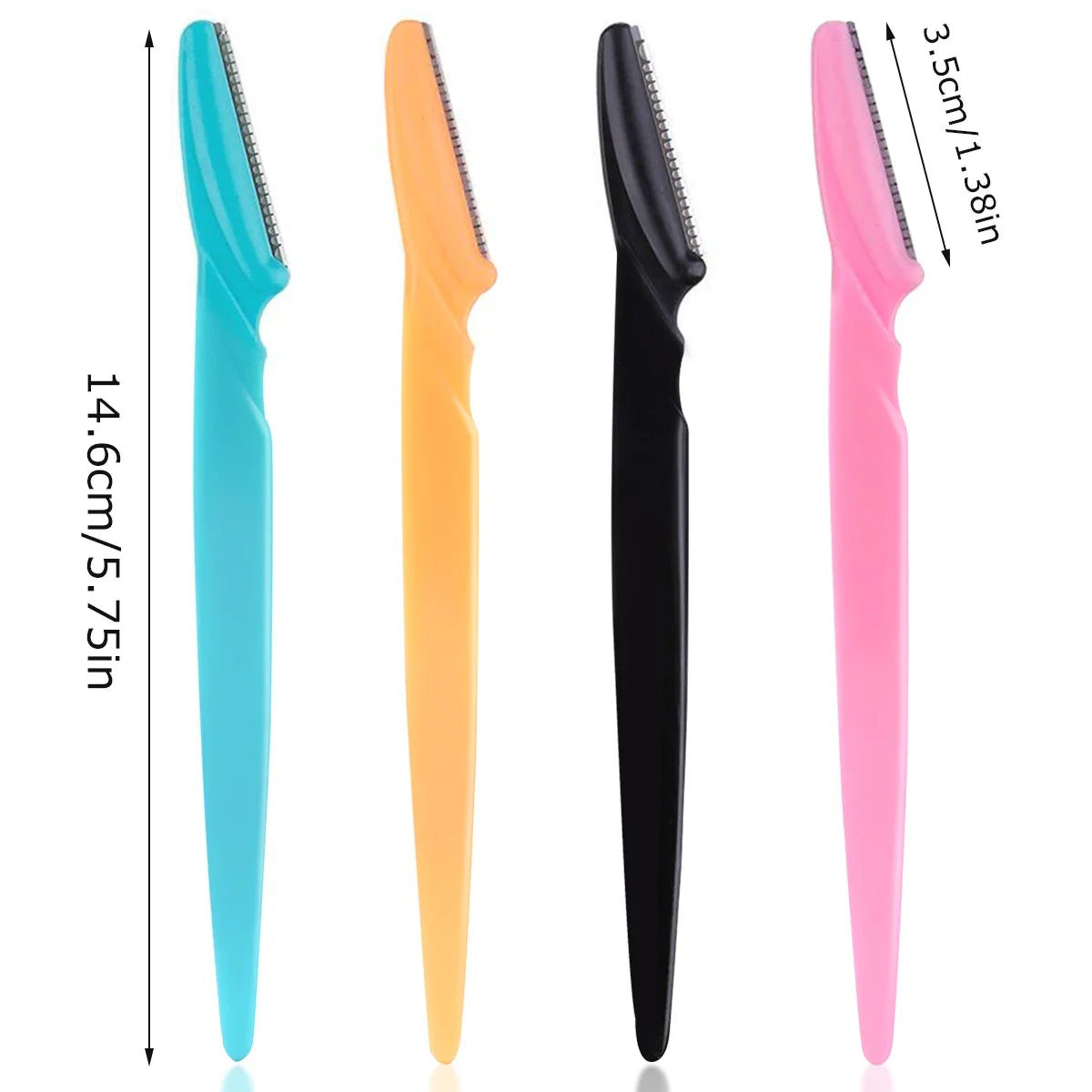 30Pcs/Bottle Eyebrow Razors With Container Facial Eye Brow Trimmer In