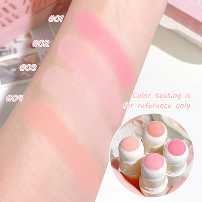 HISYI Yunrou Soft Fog Blush Stick - Energetic and Bouncy, Korean