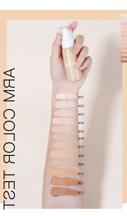 Liquid Foundation Effective Concealer Waterproof Sweat-resistant
