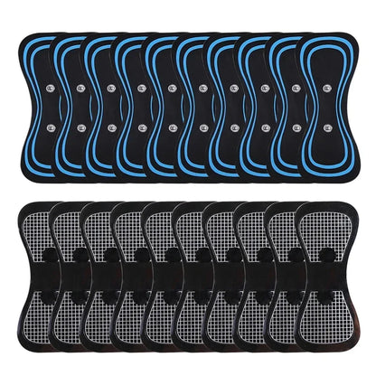 Neck Massager Gel Pads Trainer Hip Exerciser Replacement Slimming Tens