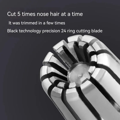 Washable Portable Ear Hair Trimmer Cleaning Without Rusting Painless
