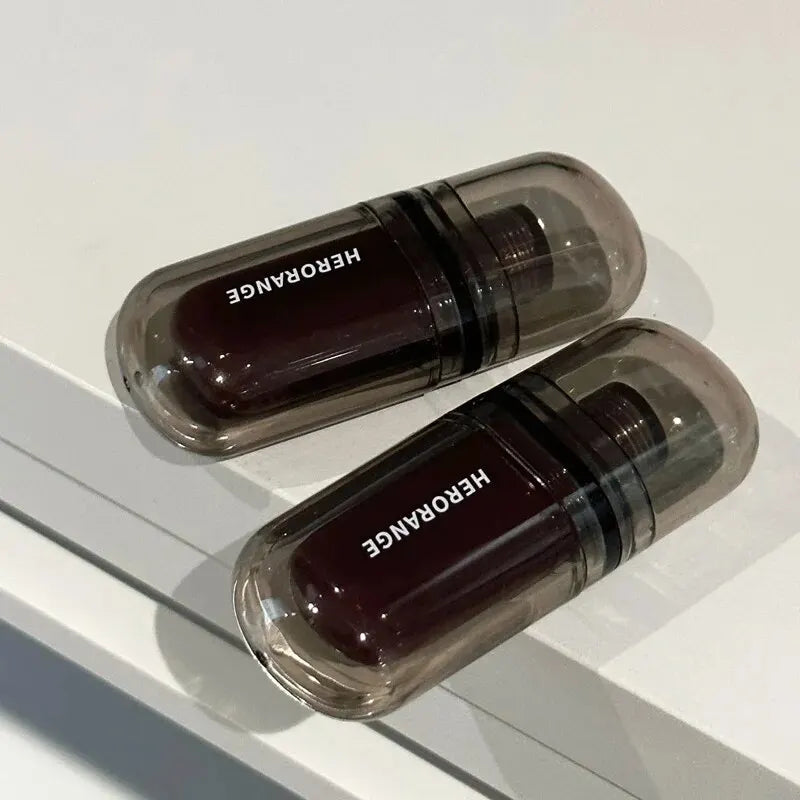 HERORANGEHR564 Enveloping Ice Night Mirror Lip Glaze Moisturizing and