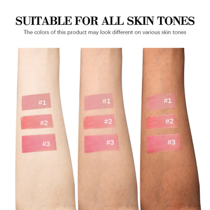 Blading Lip Gloss Peel and Stick Set Long-lasting Waterproof Pink Lip