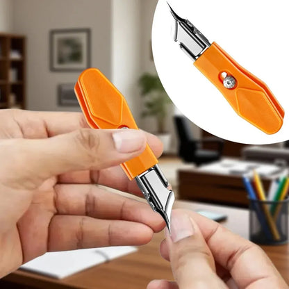 25° Slant Edge Nail Clipper Wide Opening Stainless Steel Professional