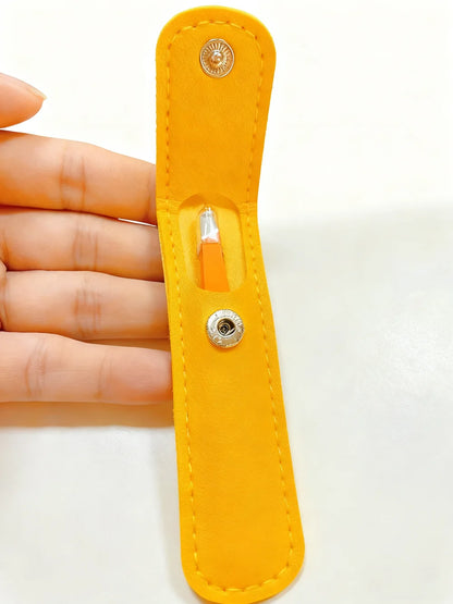 Eyebrow Tweezer Colorful Hair Beauty Fine Hairs Puller Stainless Steel