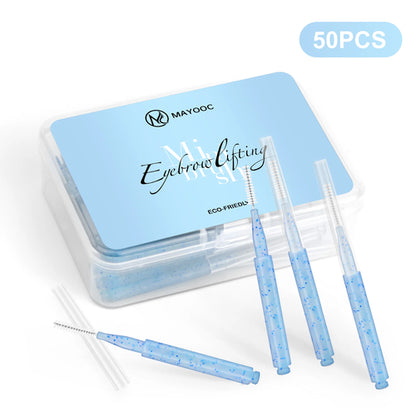MAYOOC Mini Eyebrow Brush Brow Perm Brush Disposable Brow Lifting