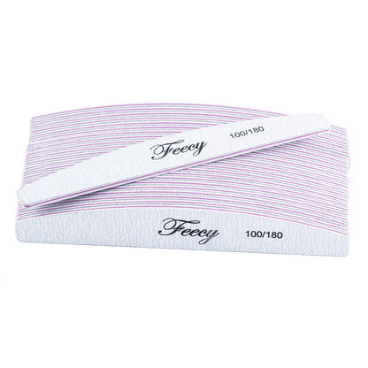 10Pcs/Lot Nail File Buffer Double Side Nail Files Buffer