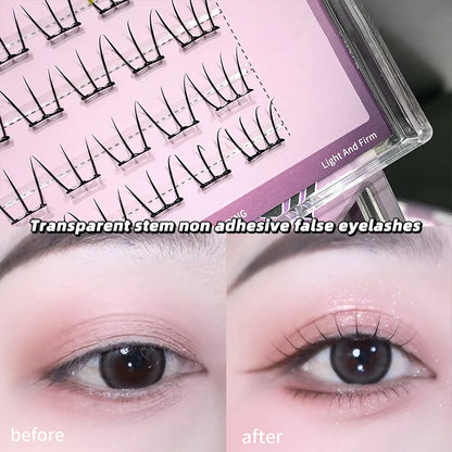 Gege Bear K-pop Lash Without Glue - Natural & Fluffy, Instant