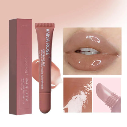 Miiror Glass Lip Glaze Jelly Oil: 1/4 Pcs Long Lasting Waterproof,