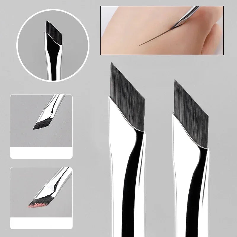 2/5Pc Karsyngirl Upgrade Blade Eyeliner Brush Ultra Thin Fine Angle