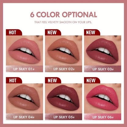 Matte Lipstick Pencil Waterproof Long Lasting Non-Stick Cup Lip Stain