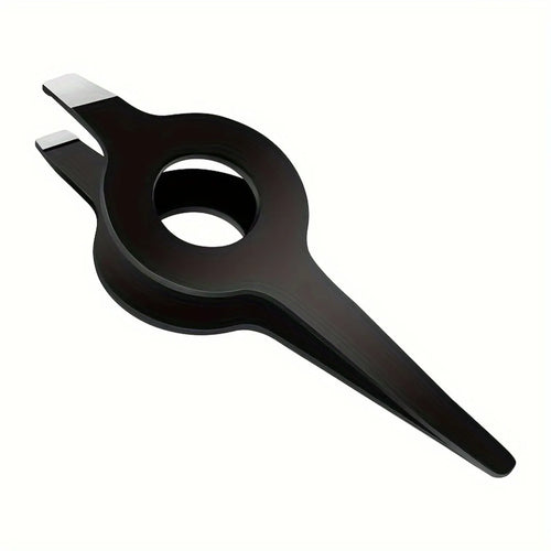 Slanted Tweezers For Removing Boar Bristles, With A Hollowed-Out