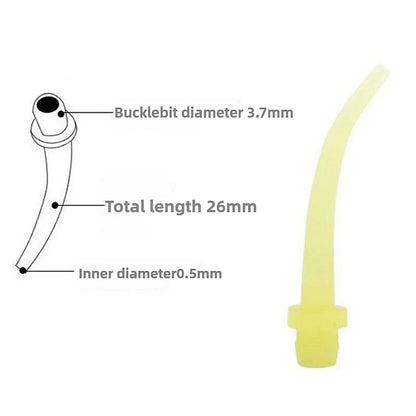50/100/150pcs Dental Mixing Tips Tubes Disposable Nozzles Head
