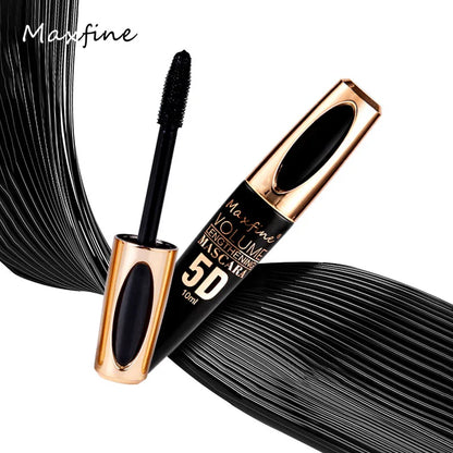 5D Silk Mascara with Big Eyes, Strong and Lasting Black Content and
